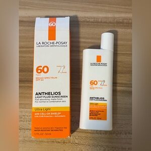 BRAND NEW IN BOX La Roche-Posay Anthelios Light Fluid Facial Sunscreen SPF 60